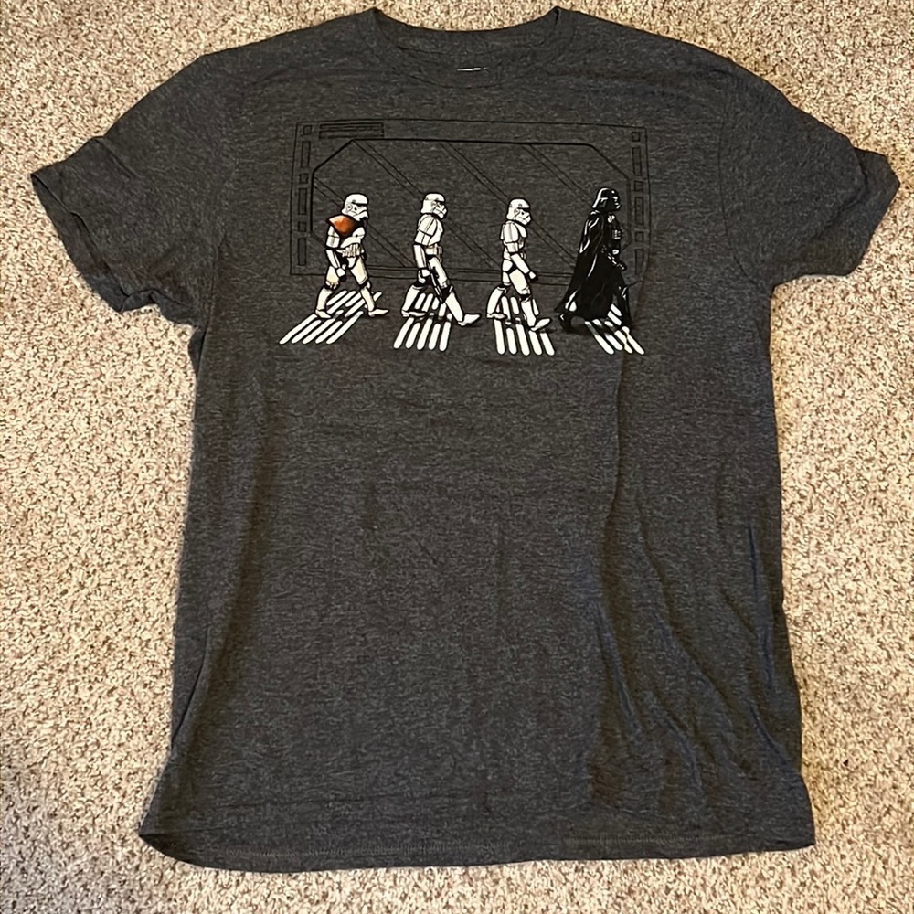 Star Wars/Beatles Abbey Road tee